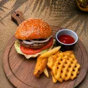 Smoked BBQ Steak Burger
